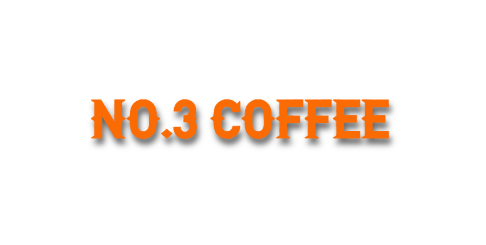 NO.3 COFFEE