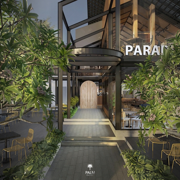 Thiết Kế Quán Cafe Paradise Coffee and Tea tại huyện Đức Hòa